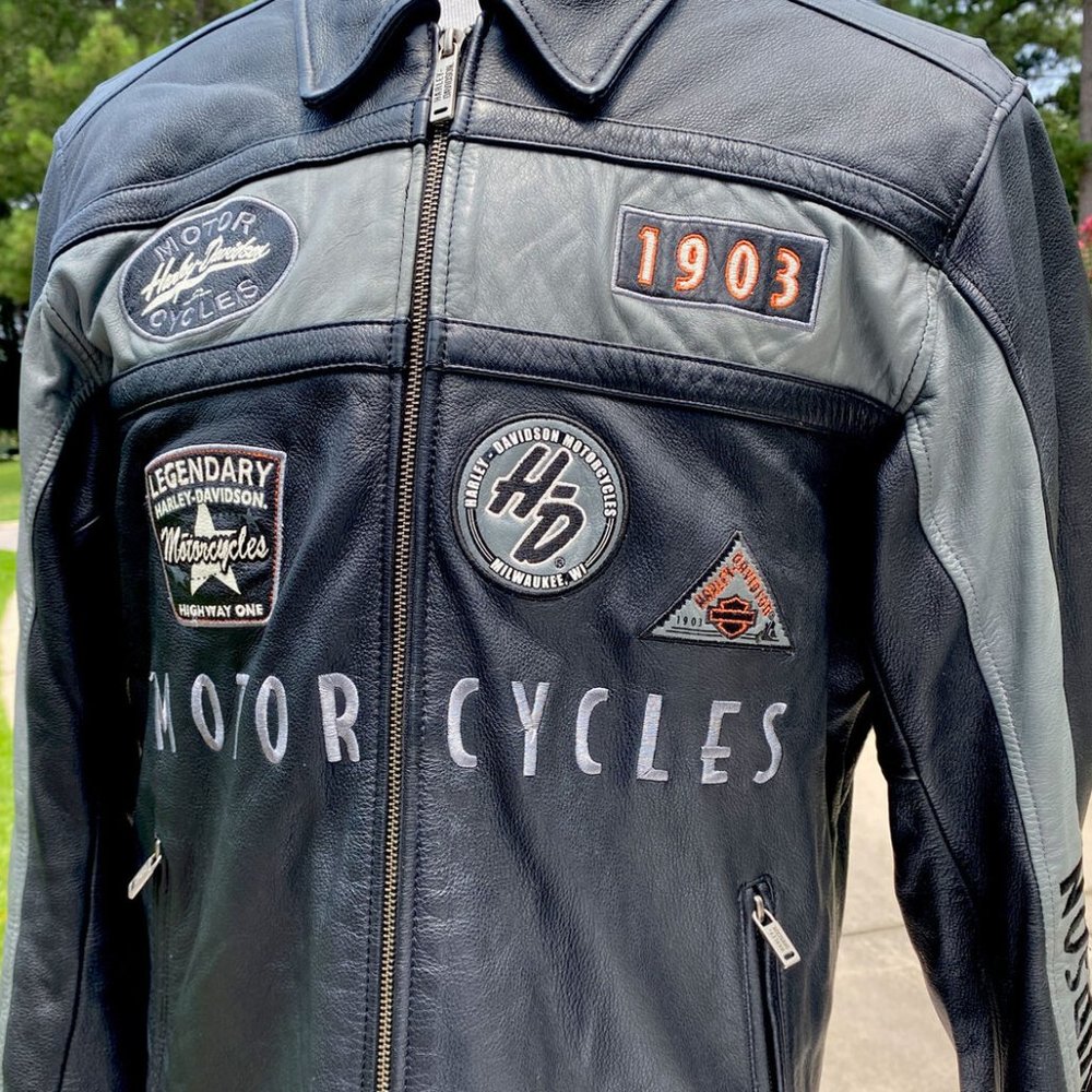 Harley-Davidson Men's "Boardwalk" Leather Jacket medium